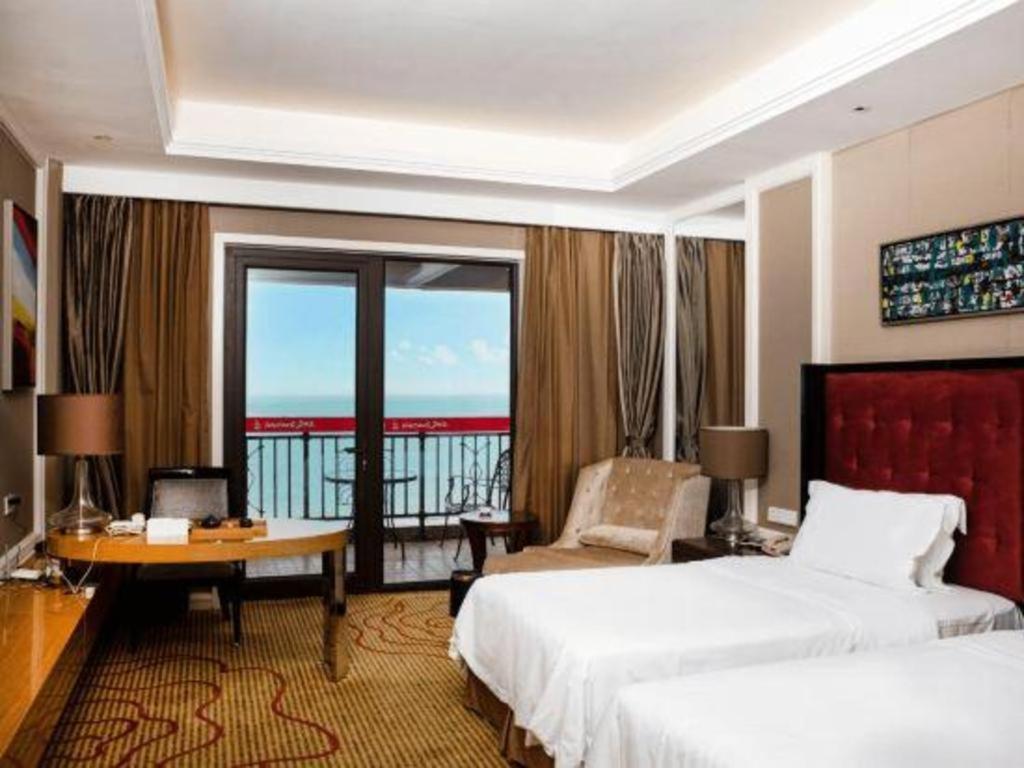 Haiyang Shenglong Jianguo Hotel Hai-yang-hsien Eksteriør bilde