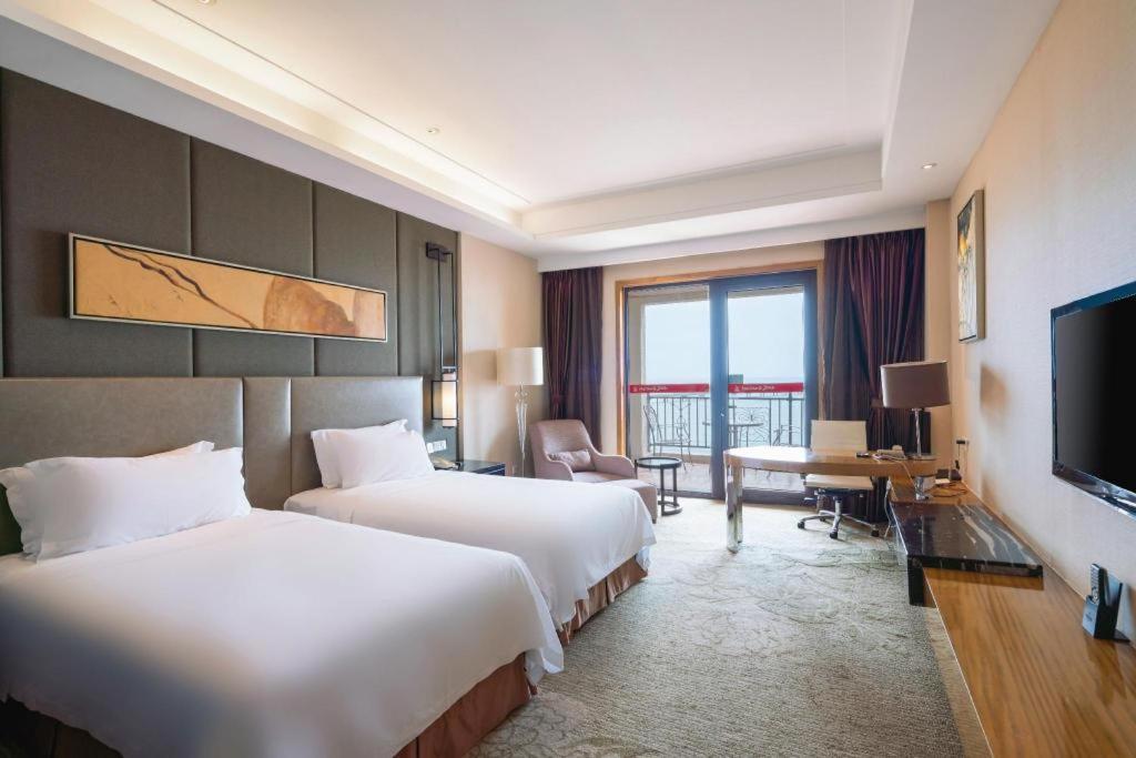 Haiyang Shenglong Jianguo Hotel Hai-yang-hsien Eksteriør bilde