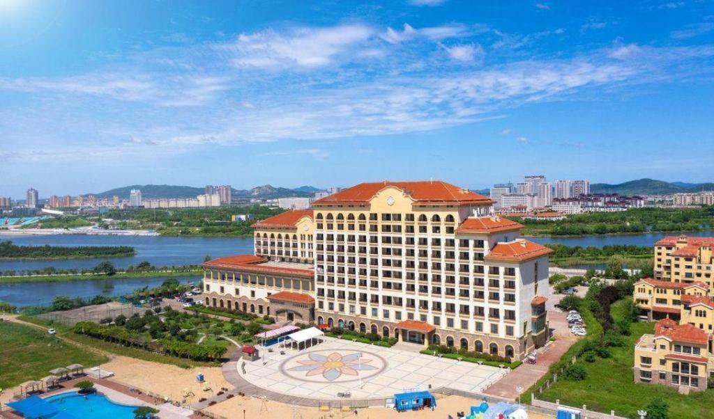 Haiyang Shenglong Jianguo Hotel Hai-yang-hsien Eksteriør bilde